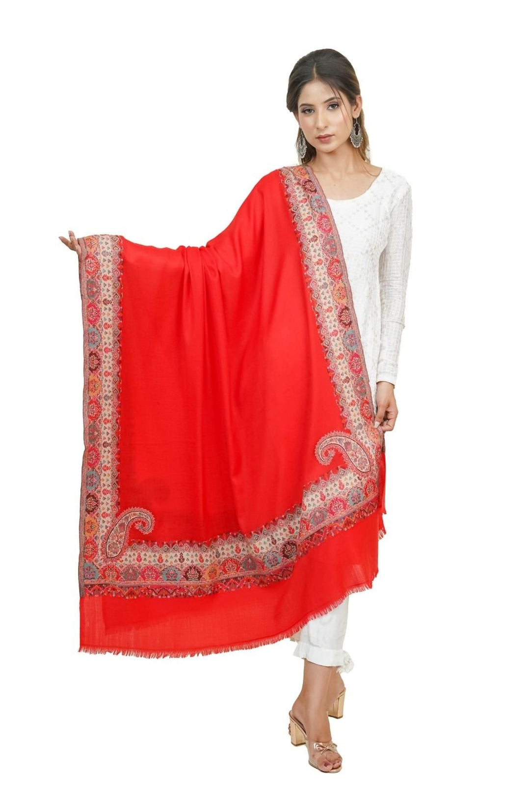 Melange Kani Jacquard Women's Shawl