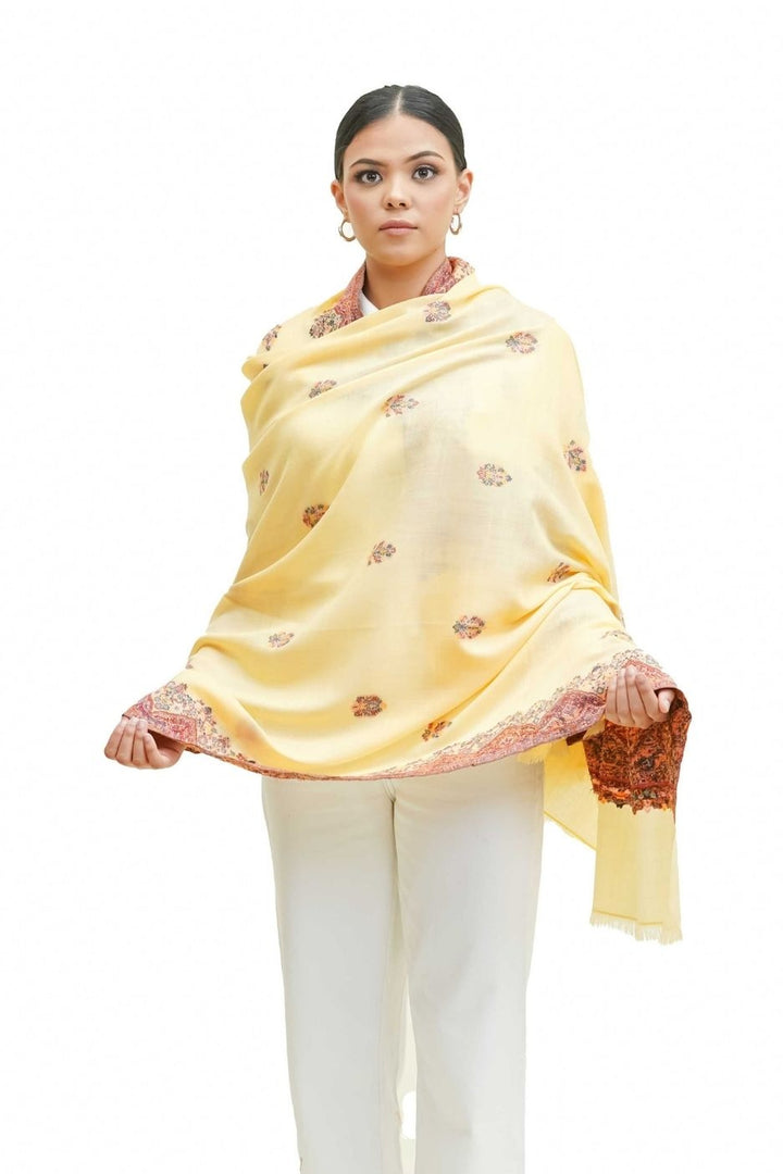 Melange Kani Jacquard Women's Shawl