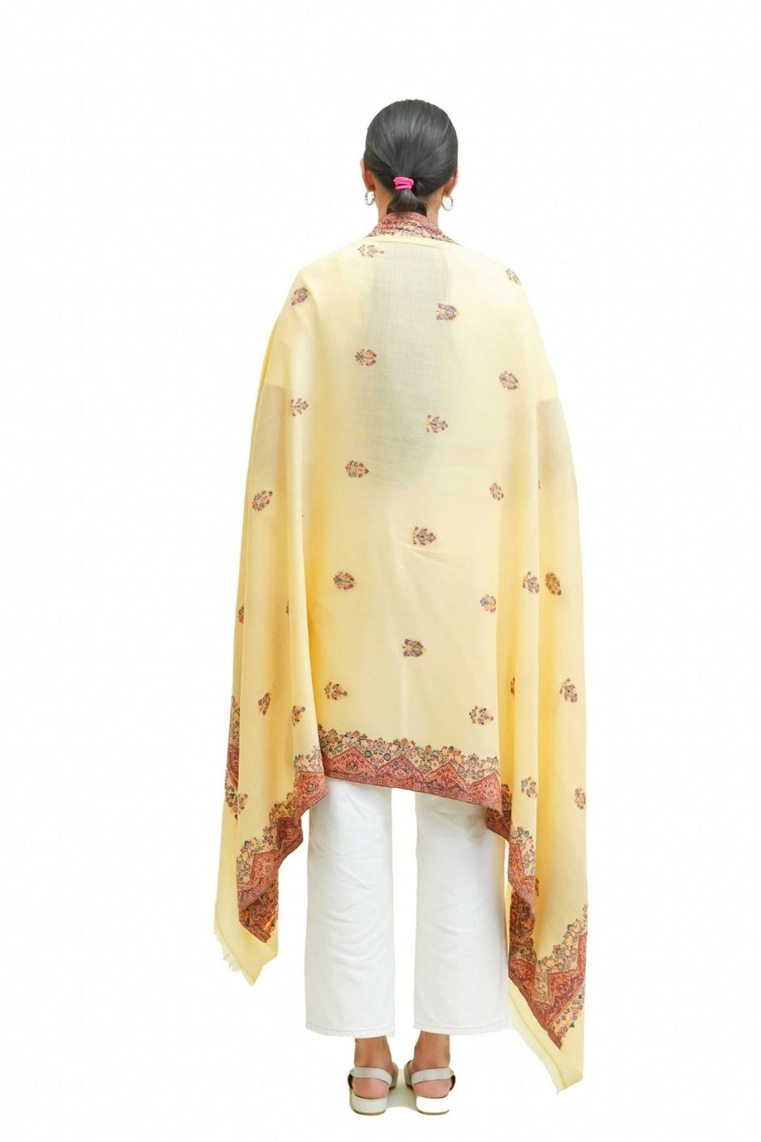 Melange Kani Jacquard Women's Shawl