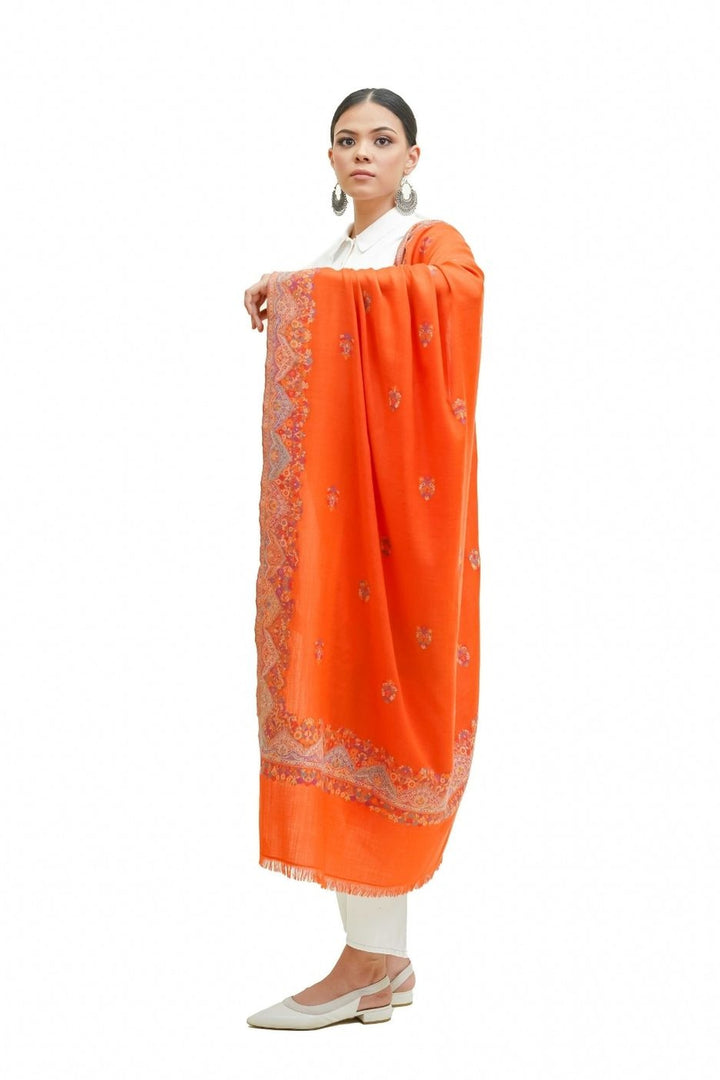 Melange Kani Jacquard Women's Shawl