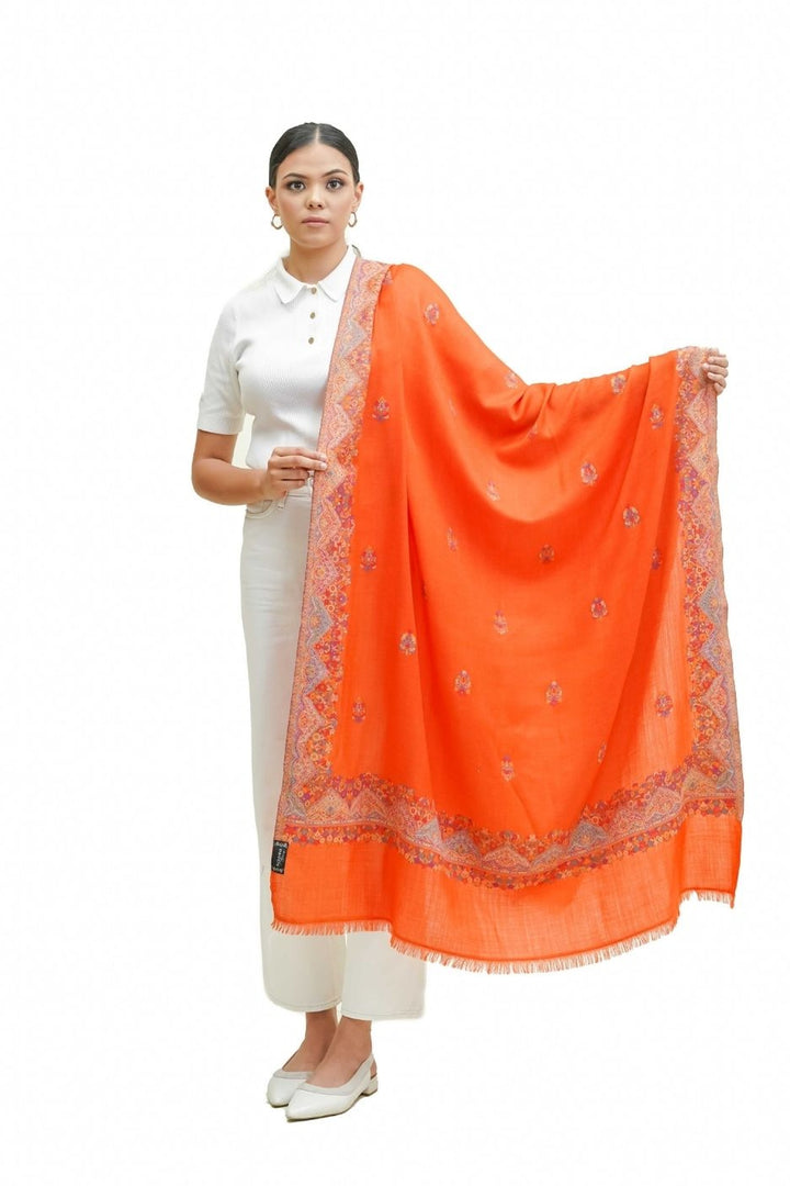 Melange Kani Jacquard Women's Shawl