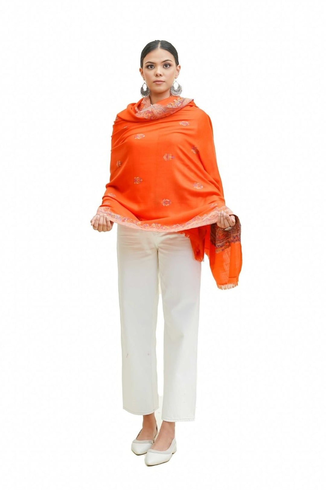 Melange Kani Jacquard Women's Shawl