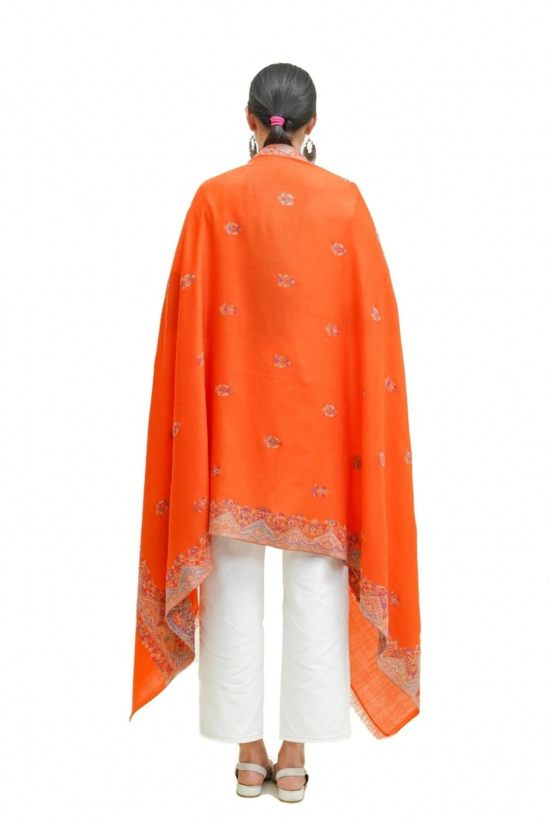 Melange Kani Jacquard Women's Shawl