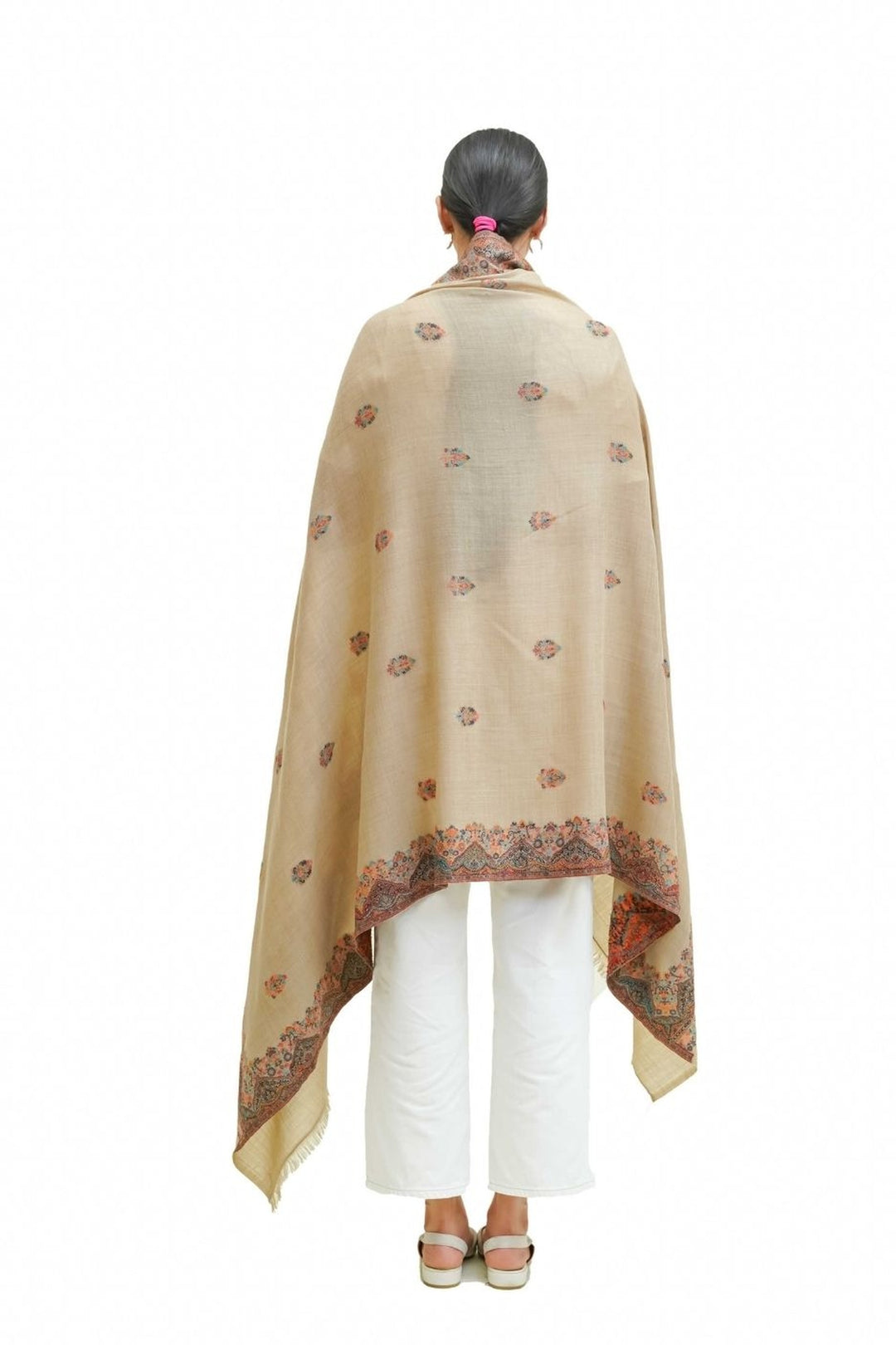 Melange Kani Jacquard Women's Shawl
