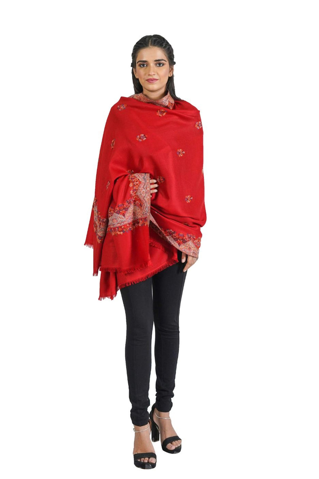 Melange Kani Jacquard Women's Shawl