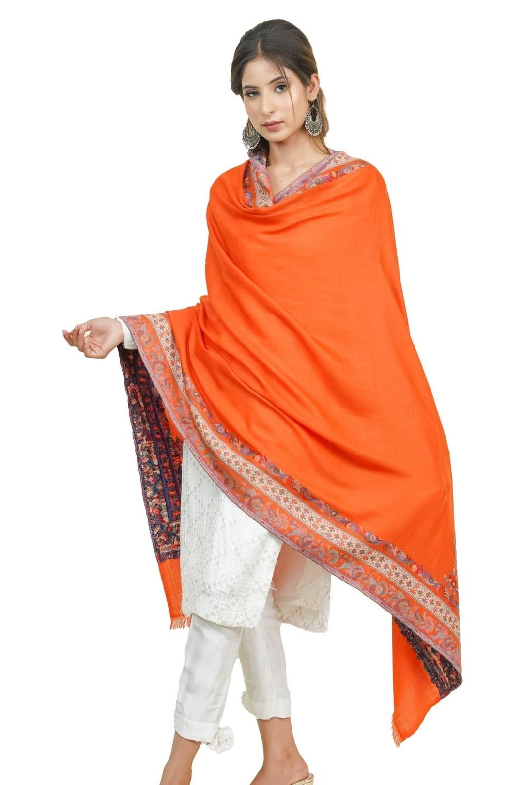 Melange Kani Jacquard Women's Shawl