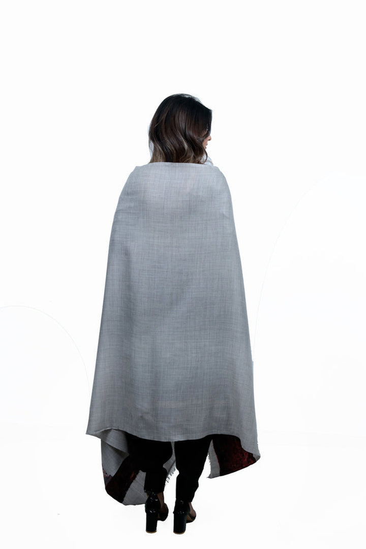 Melange Kani Jacquard Women's Shawl With Palla