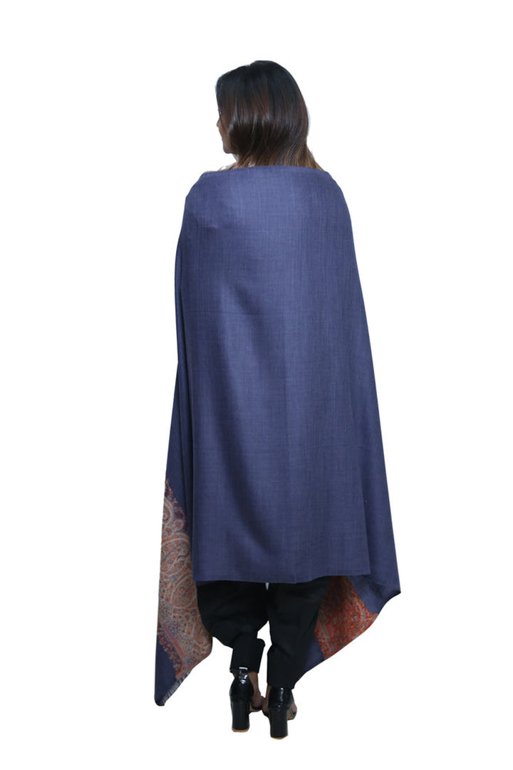 Melange Kani Jacquard Women's Shawl With Palla
