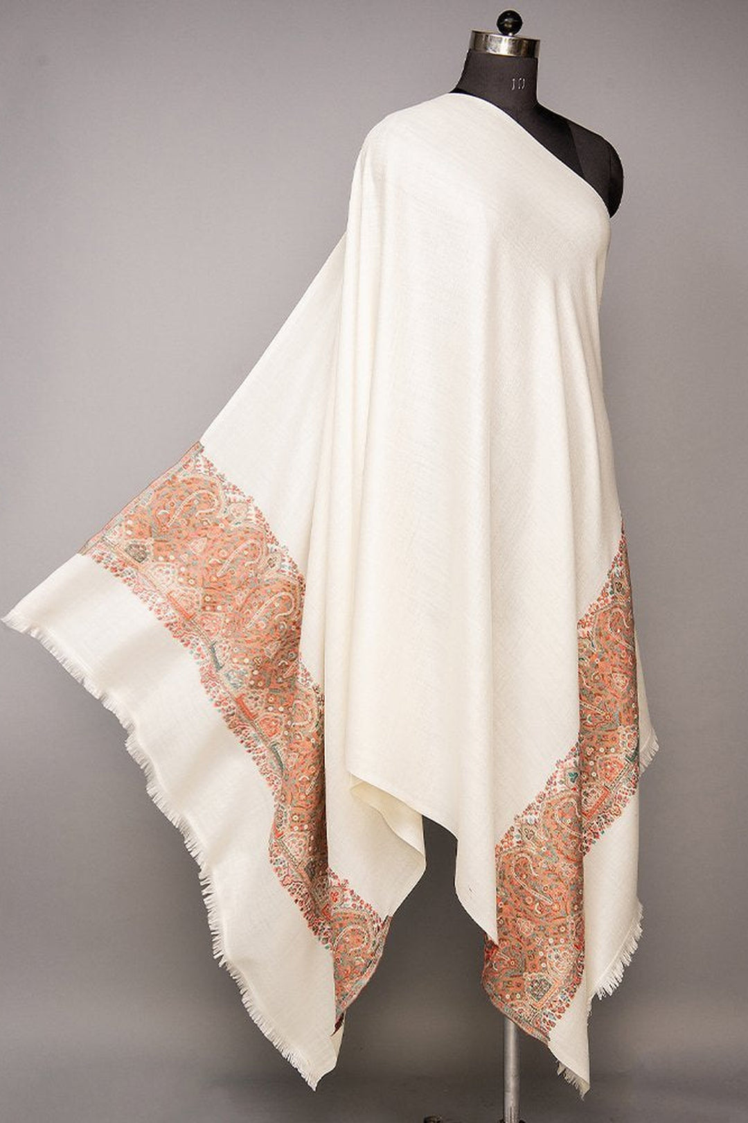 Melange Kani Jacquard Women's Shawl With Palla