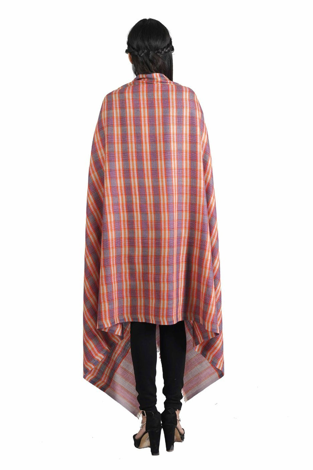 Geometric Dobby Women's Shawl