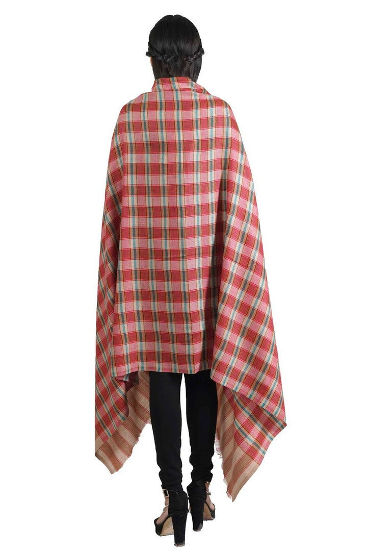 Geometric Dobby Women's Shawl