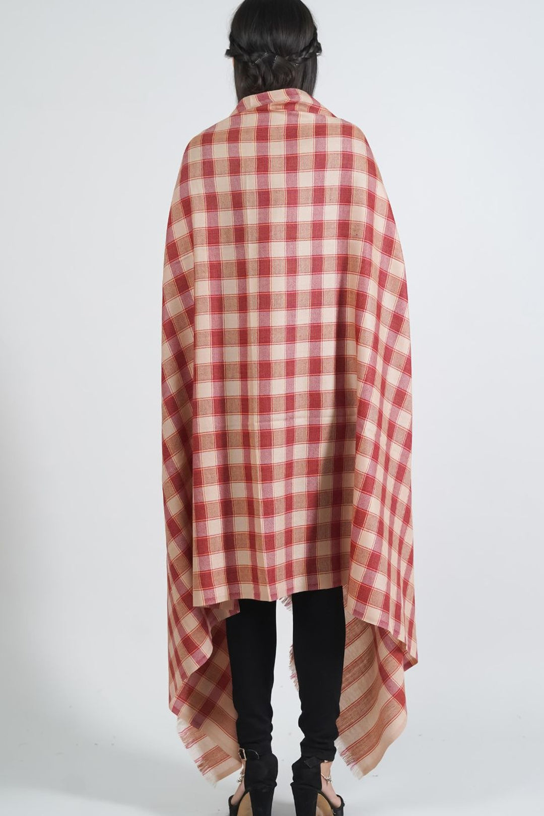 Geometric Dobby Women's Shawl