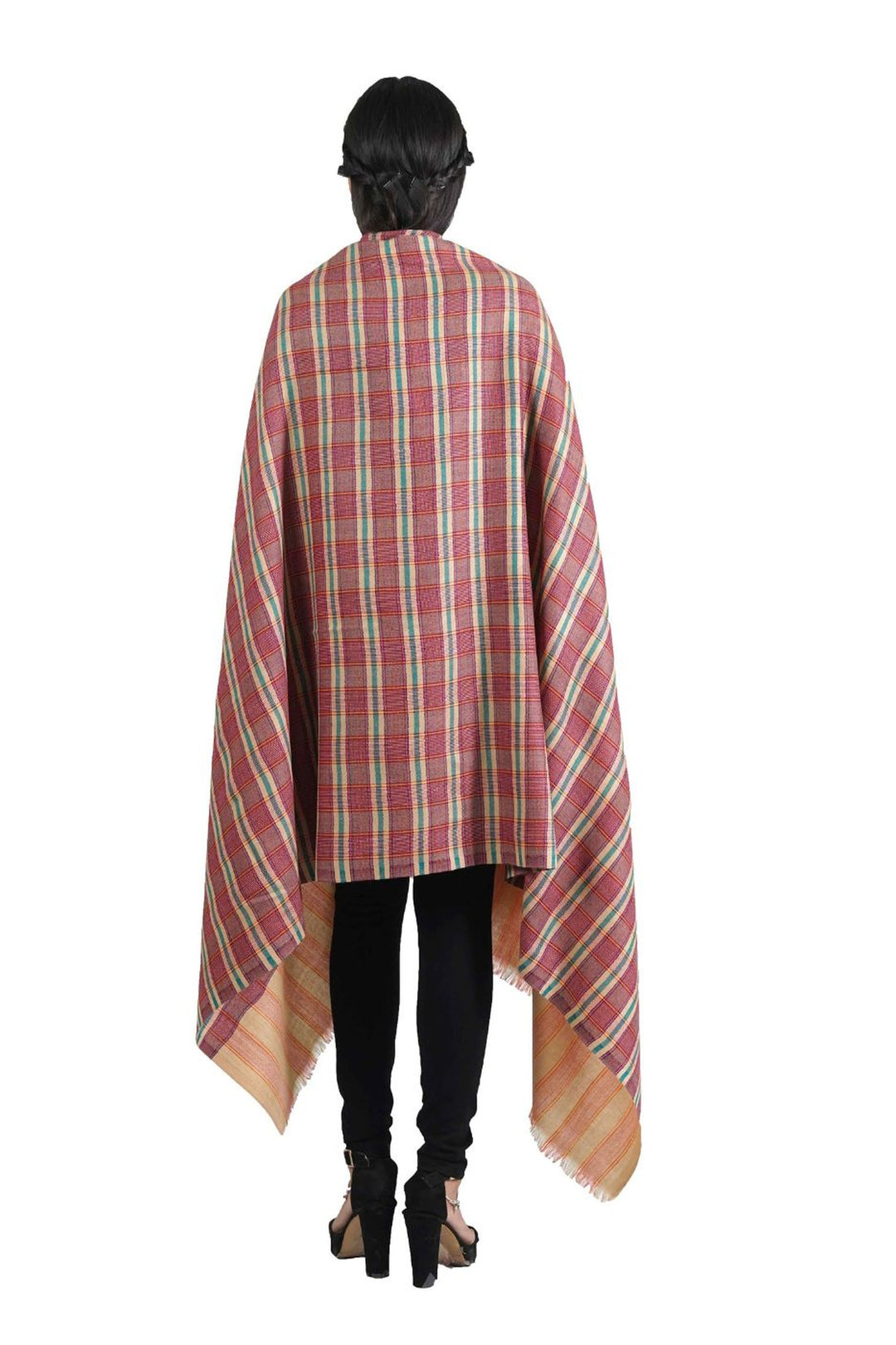 Geometric Dobby Women's Shawl