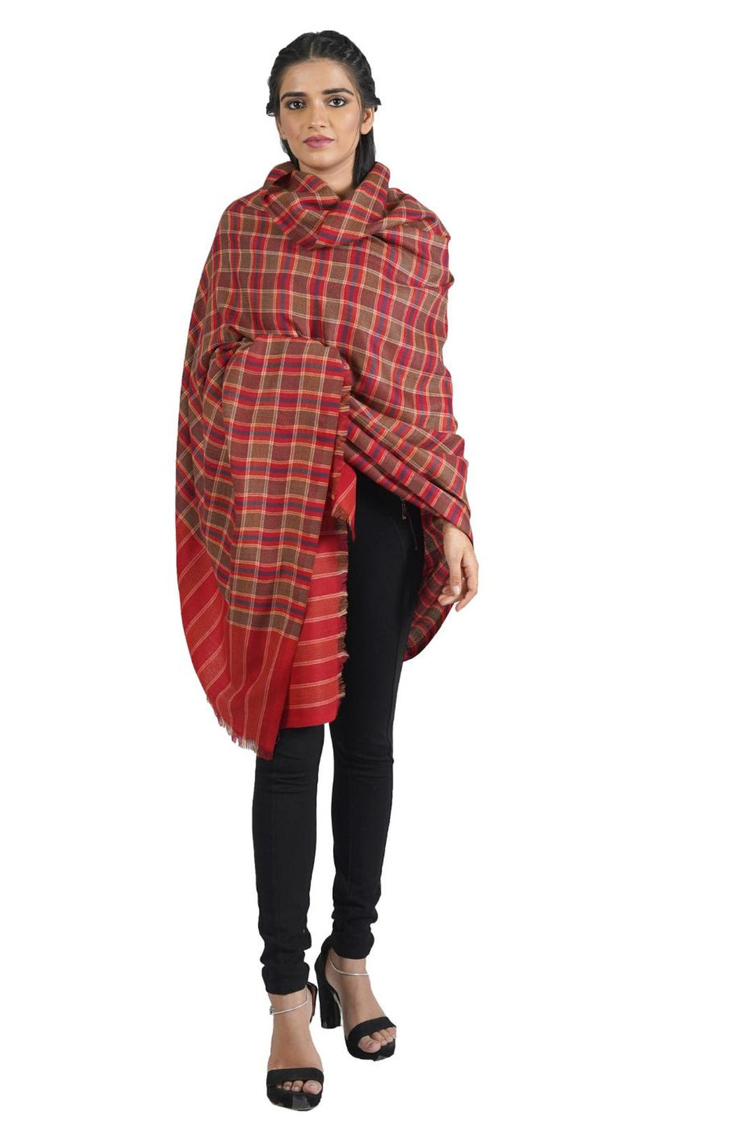 Geometric Dobby Women's Shawl