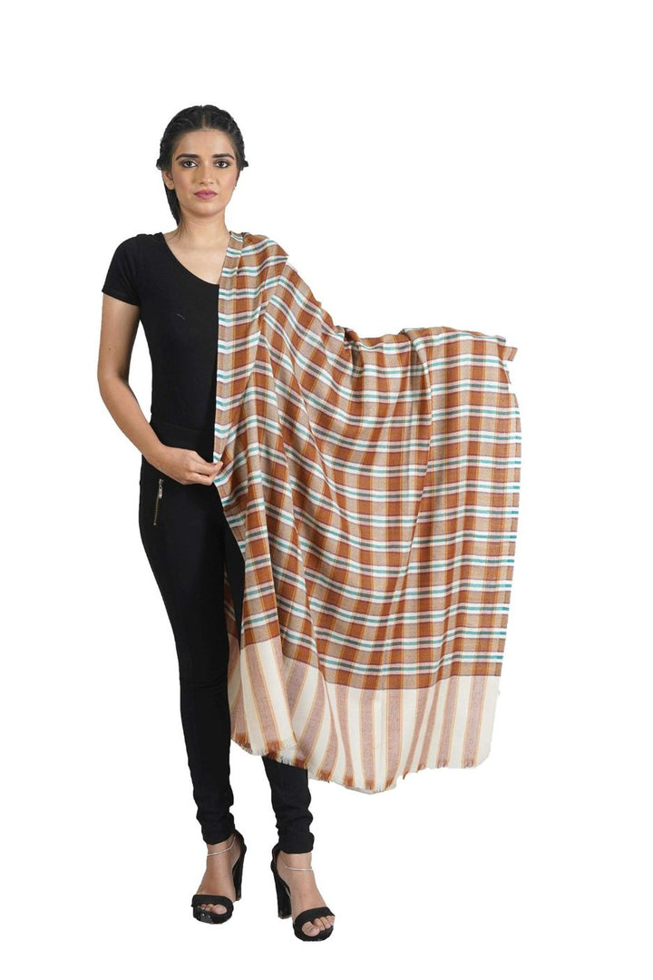 Geometric Dobby Women's Shawl