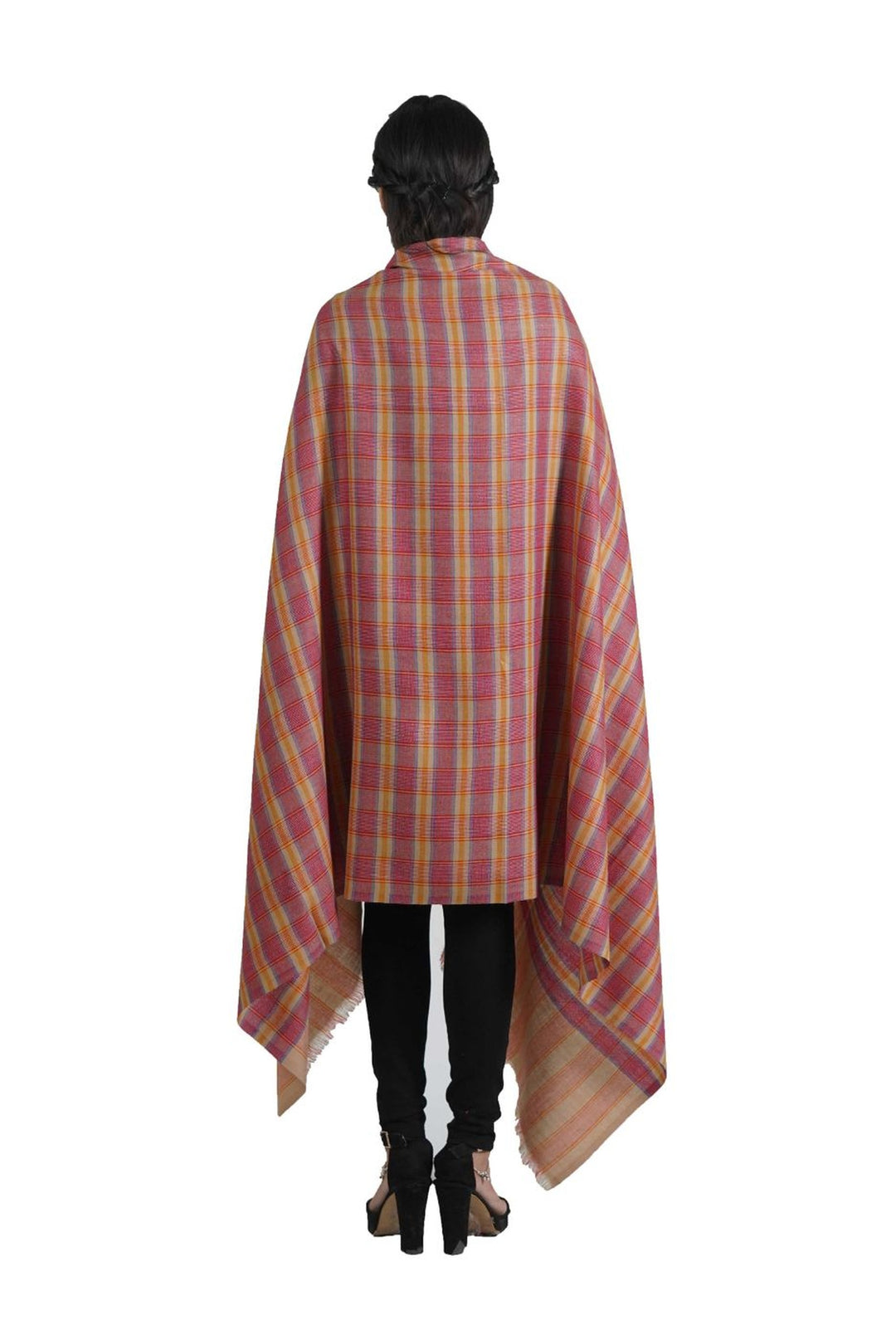 Geometric Dobby Women's Shawl