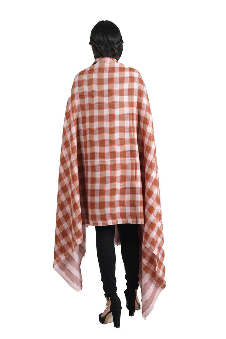 Geometric Dobby Women's Shawl