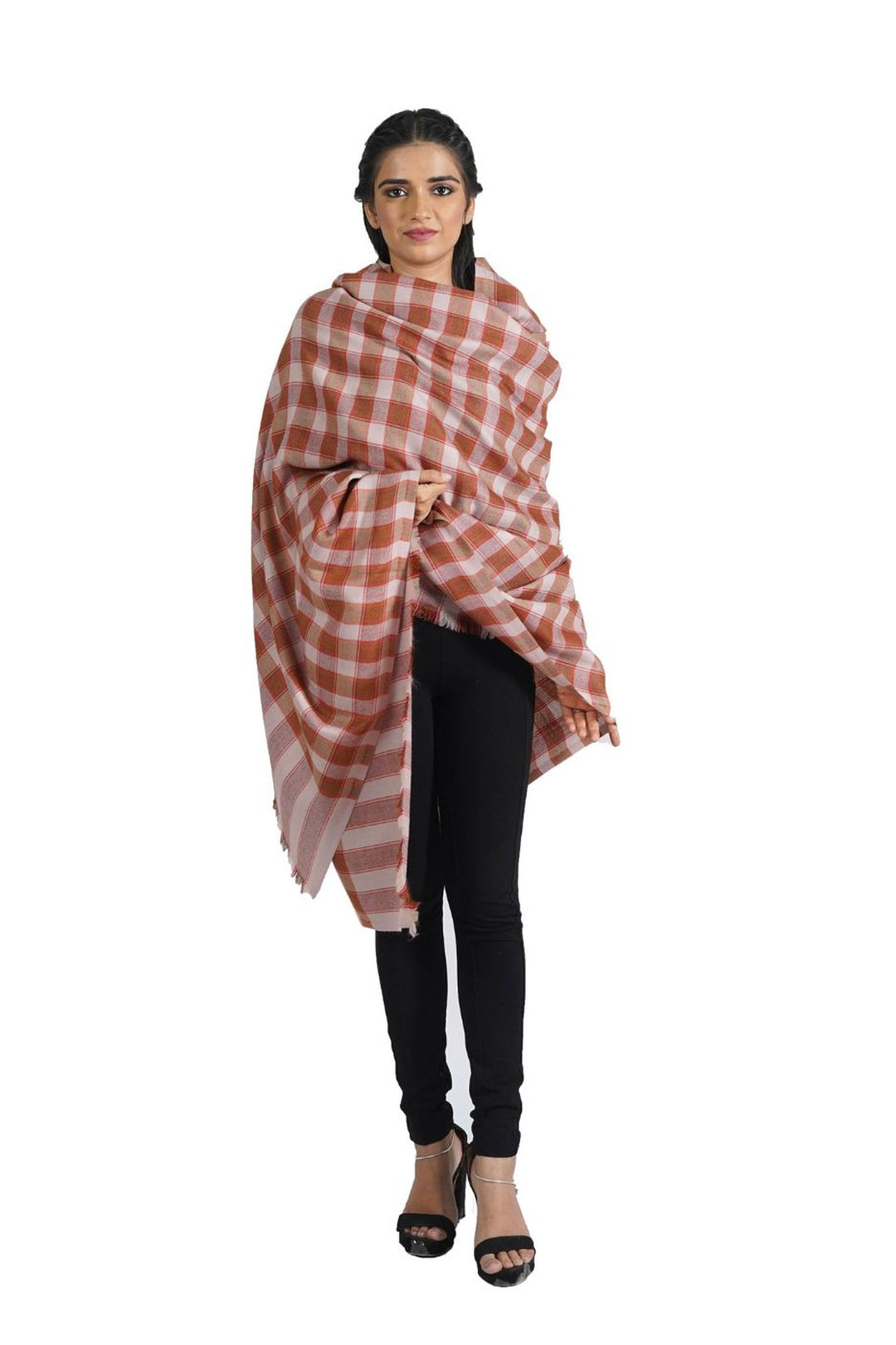Geometric Dobby Women's Shawl