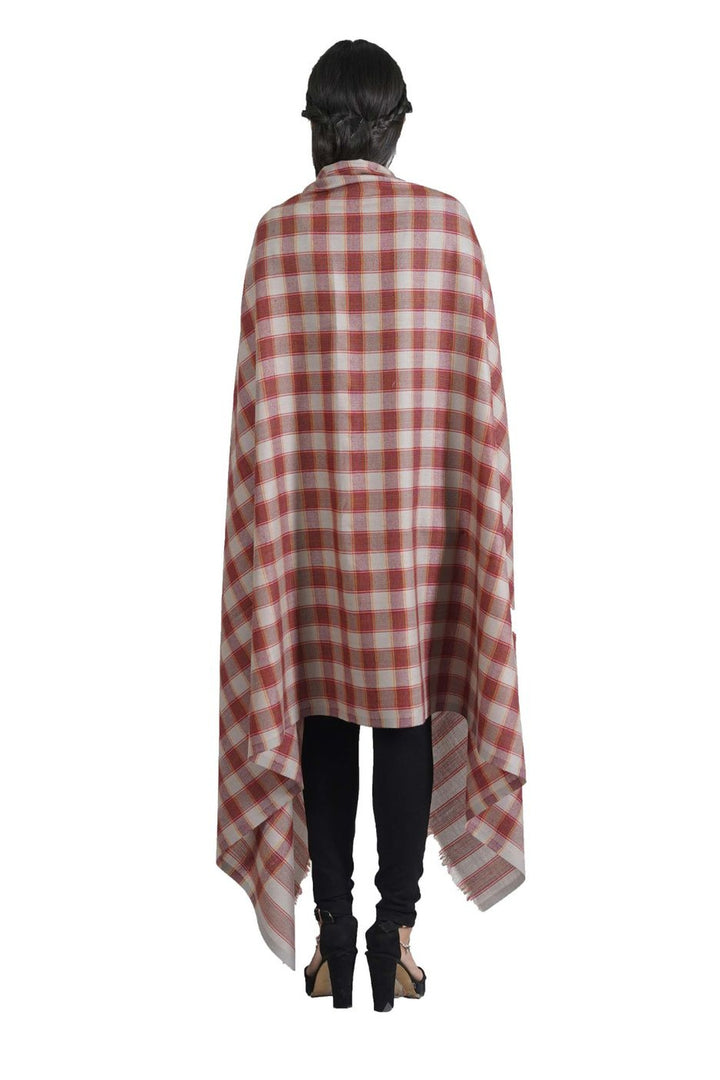 Geometric Dobby Women's Shawl