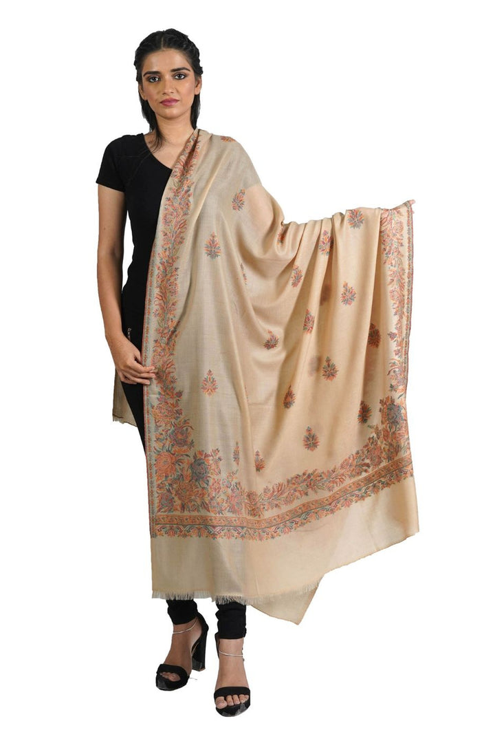 Woven Corner Design Women's Shawl