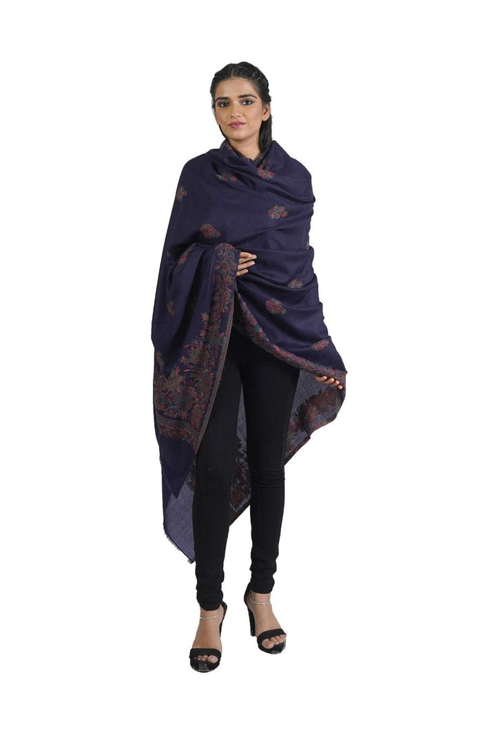 Woven Corner Design Women's Shawl