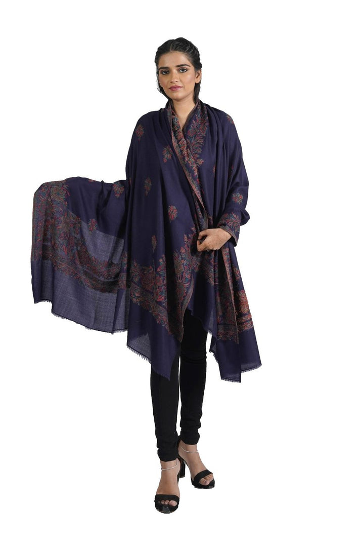 Woven Corner Design Women's Shawl