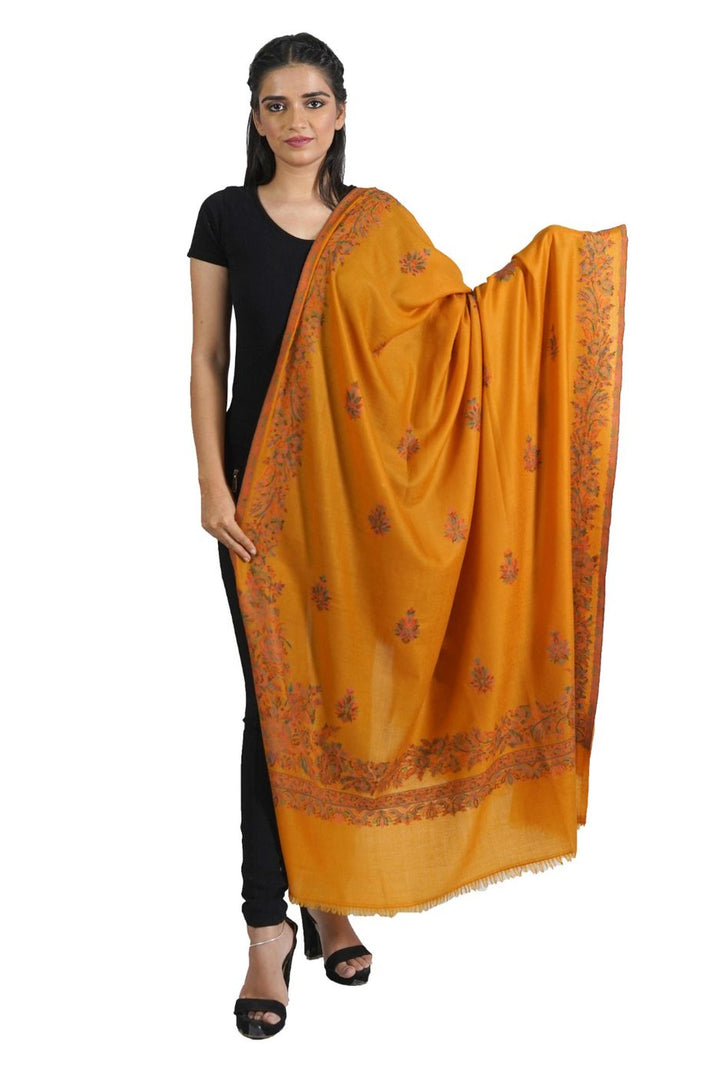 Woven Corner Design Women's Shawl