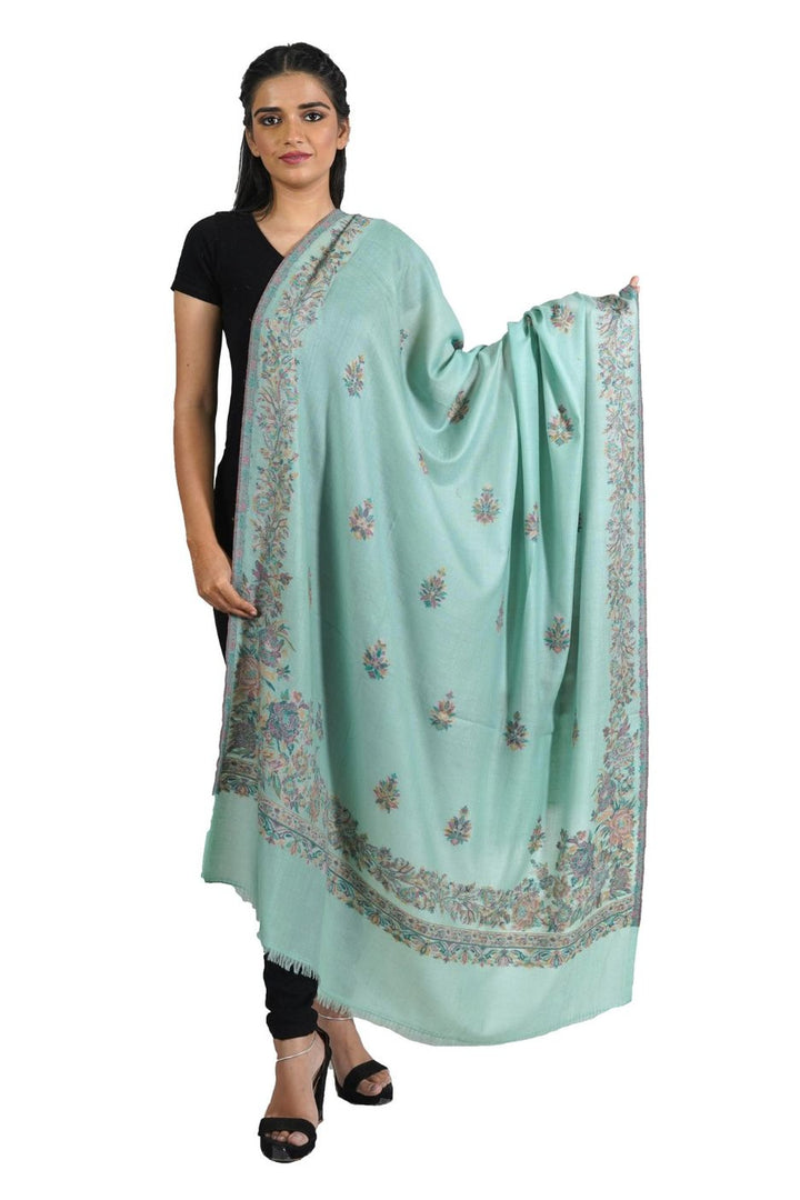 Woven Corner Design Women's Shawl