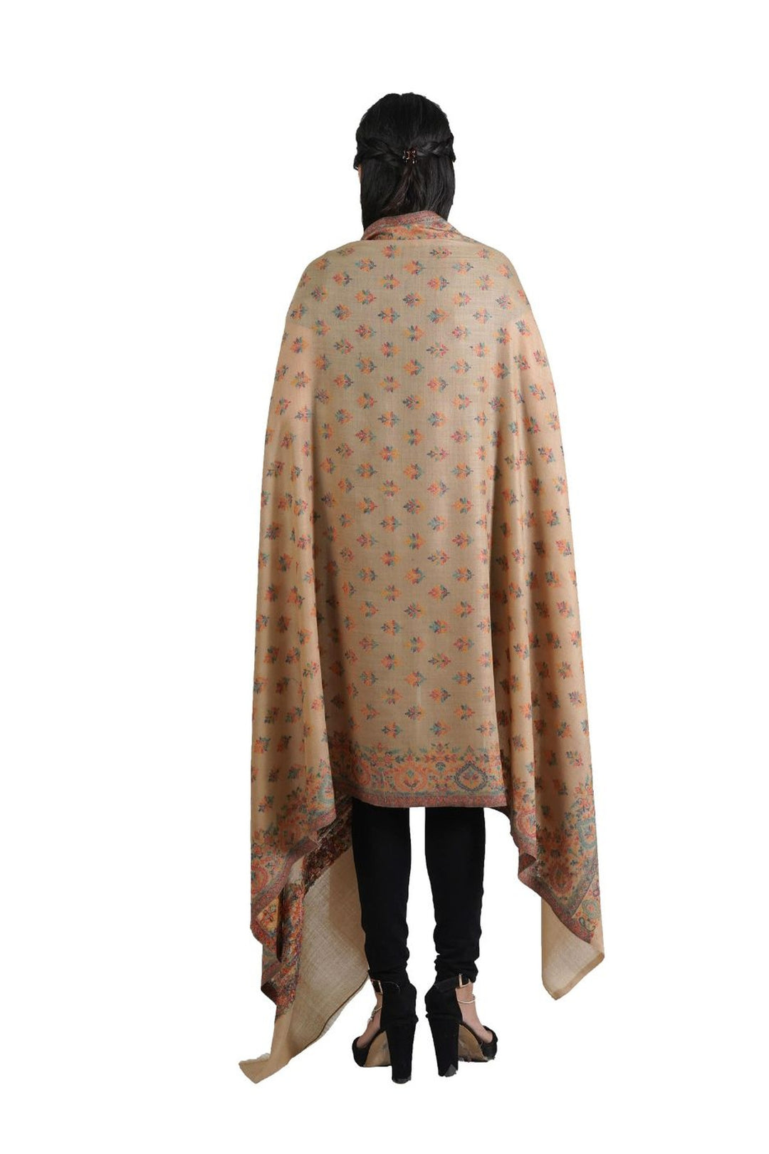 Woven All Over Design Women's Shawl