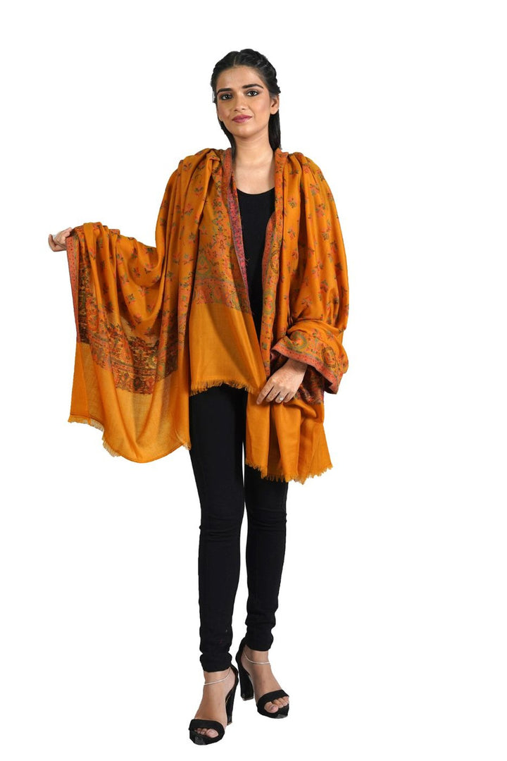 Woven All Over Design Women's Shawl