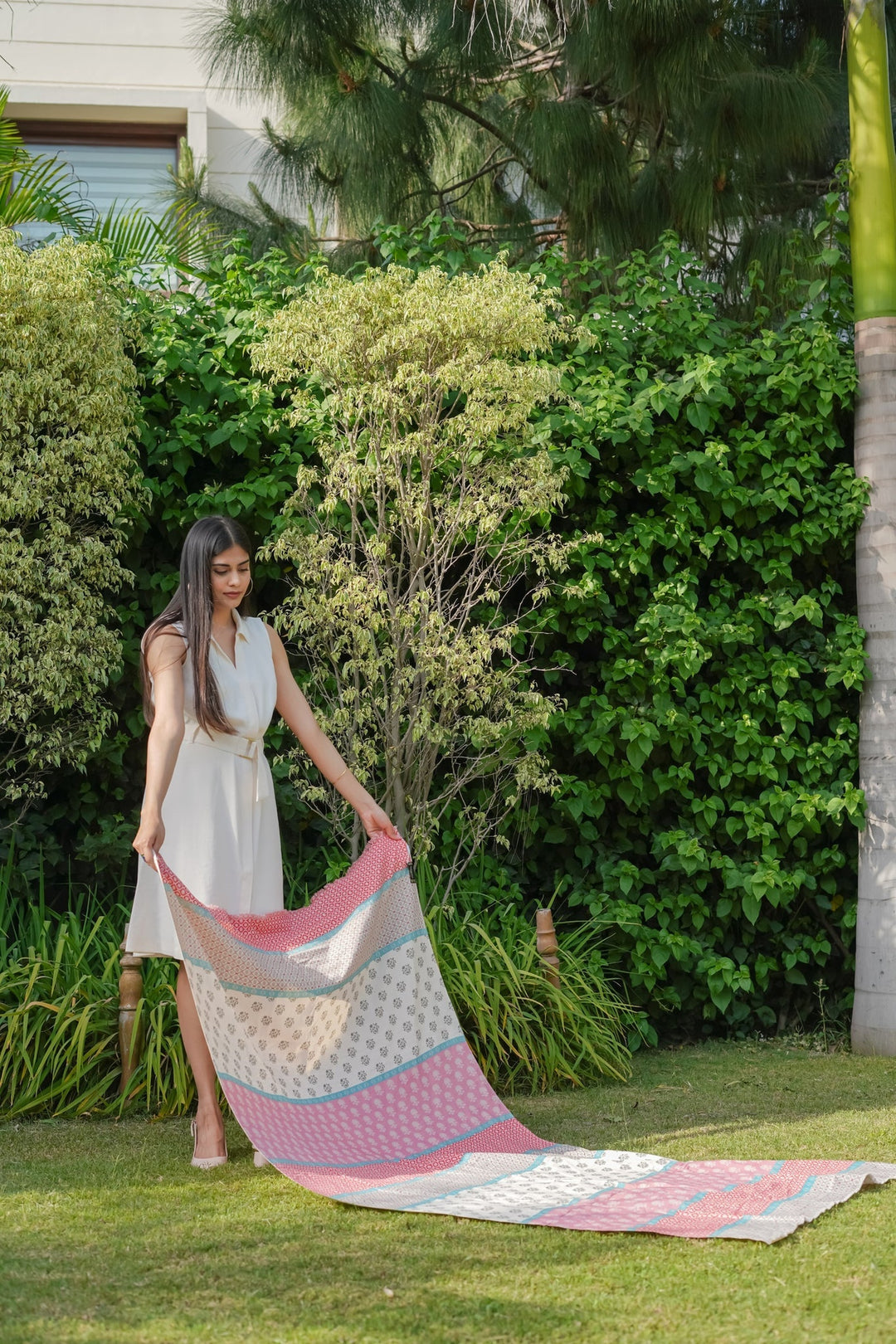 Printed 8 Fouta/Throw