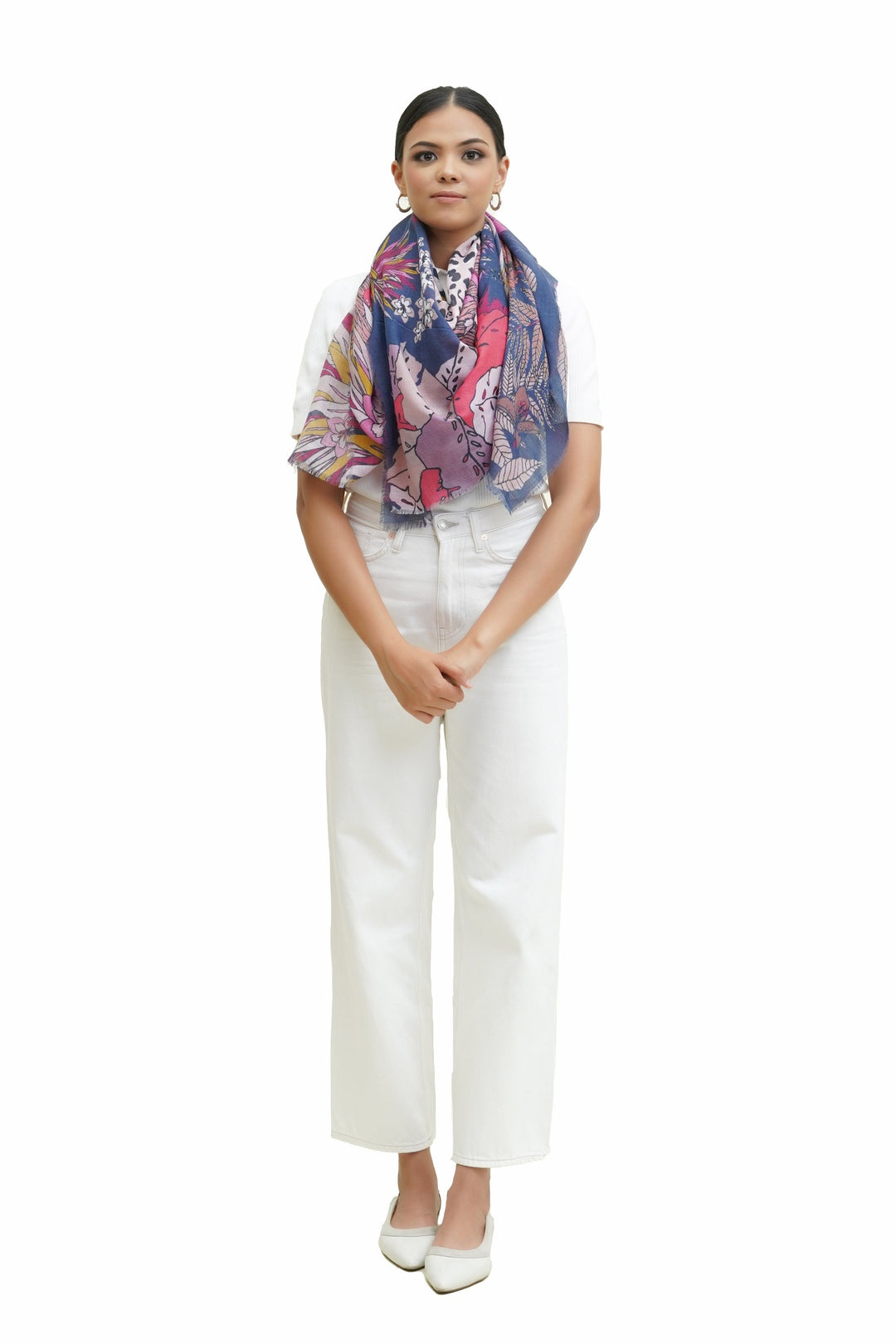 Jungle Print Squared Stole