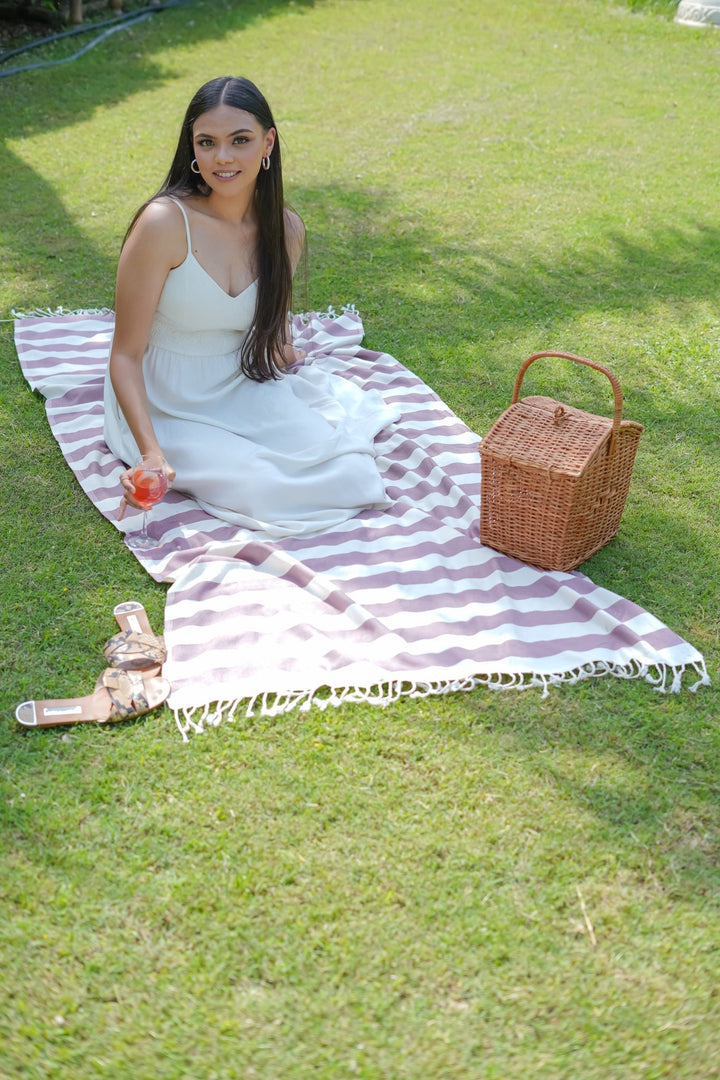 Fouta / Throw - Wide Stripe
