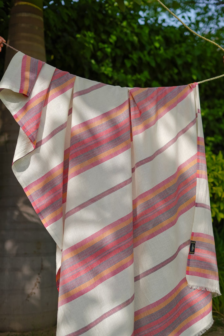 100% Cotton Dupatta/Shawl - Pink