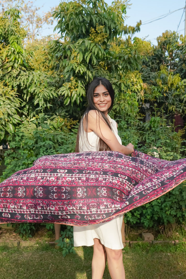 100% Cotton Block Print Stole