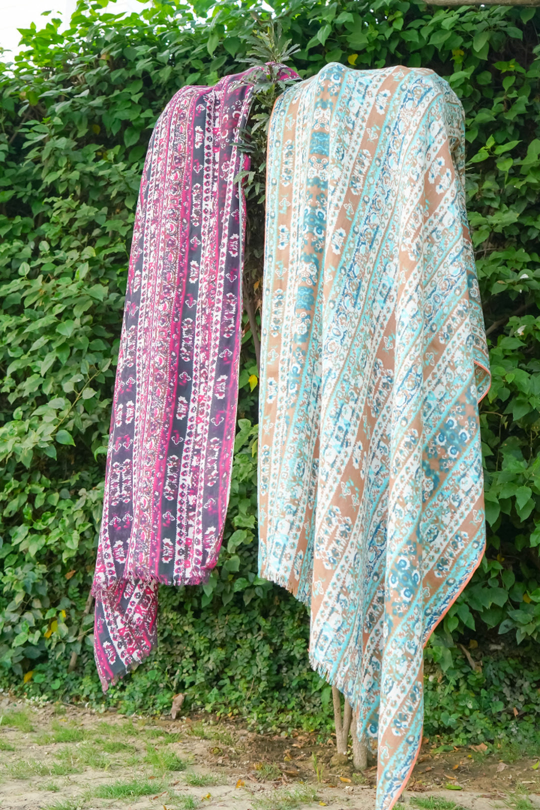 100% Cotton Block Print Stole