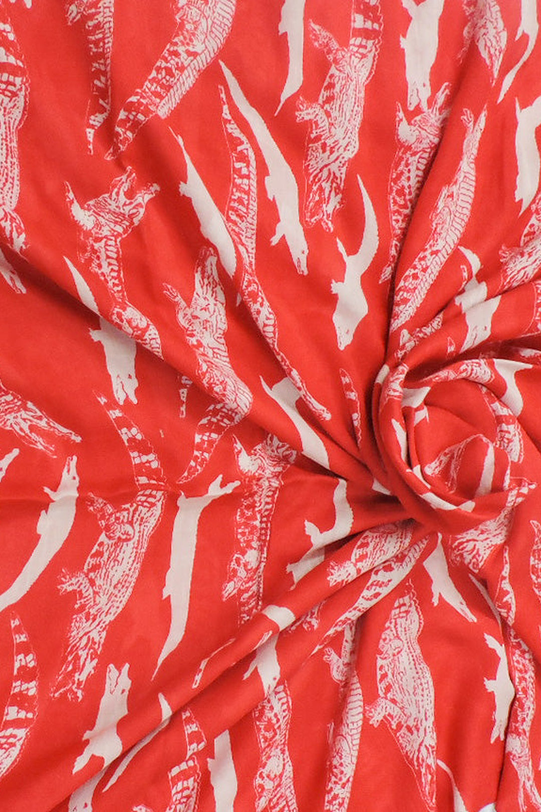 100% Cotton Alligator Print Stole