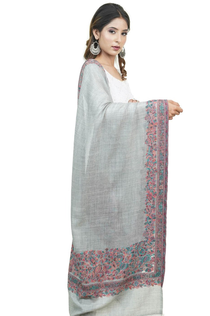Kani Women's Stole With Border