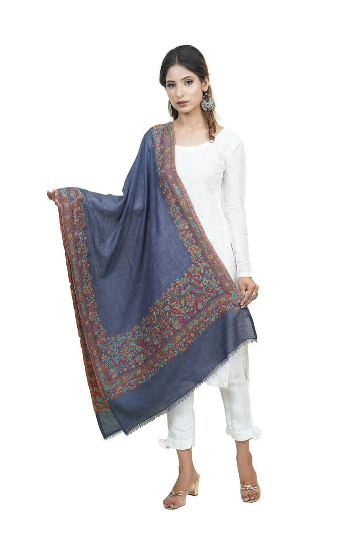 Kani Women's Stole With Border