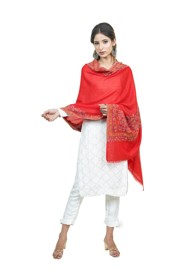 Kani Women's Stole With Border