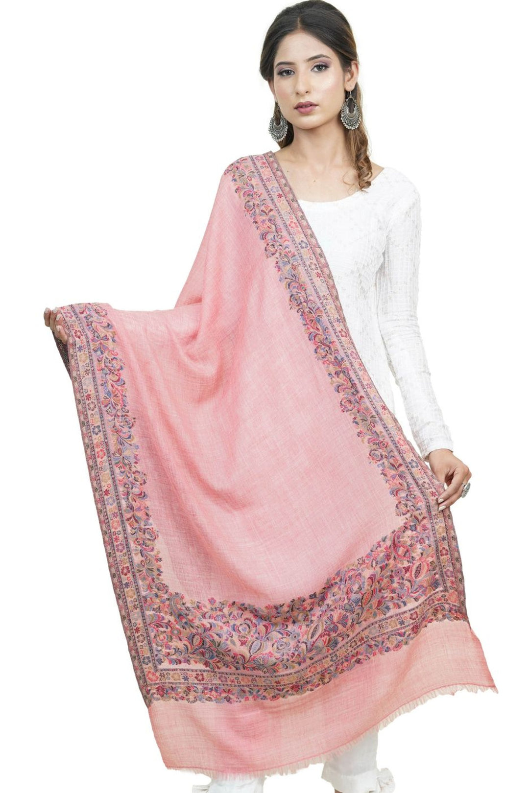 Kani Women's Stole With Border