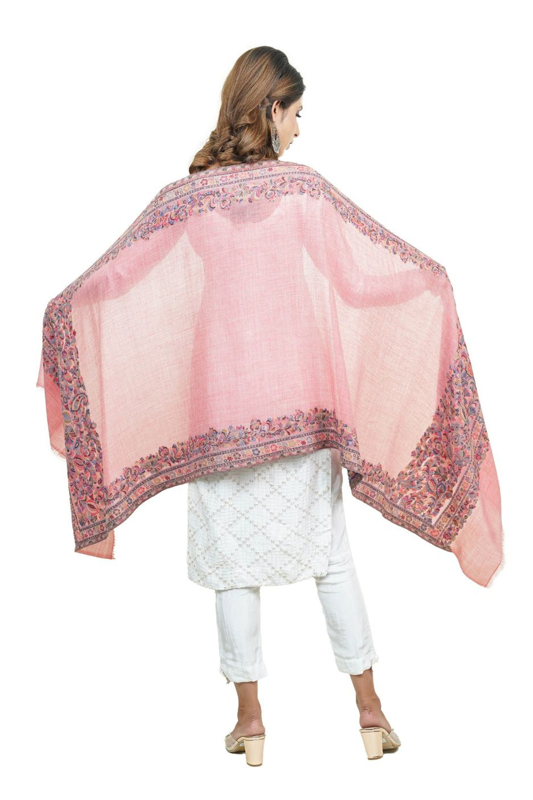 Kani Women's Stole With Border