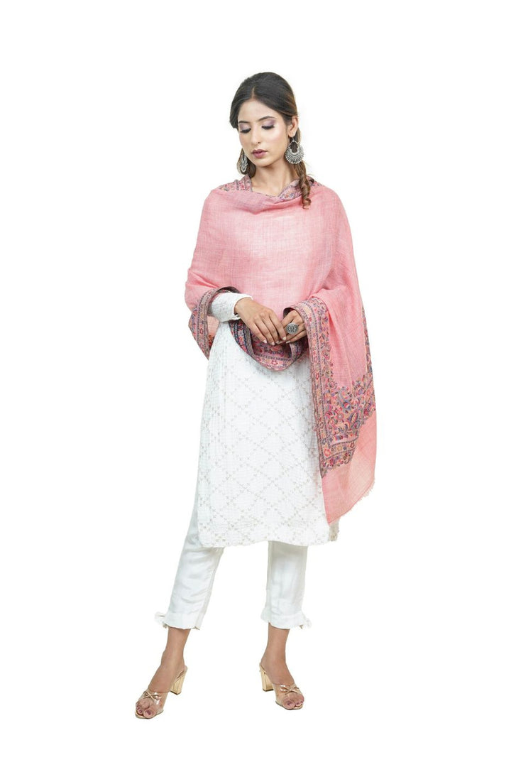 Kani Women's Stole With Border