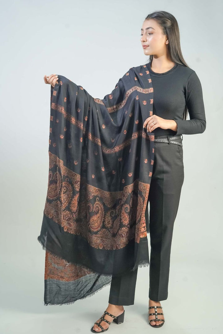 Woven Booti Women's Shawl