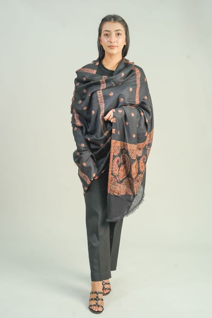 Woven Booti Women's Shawl