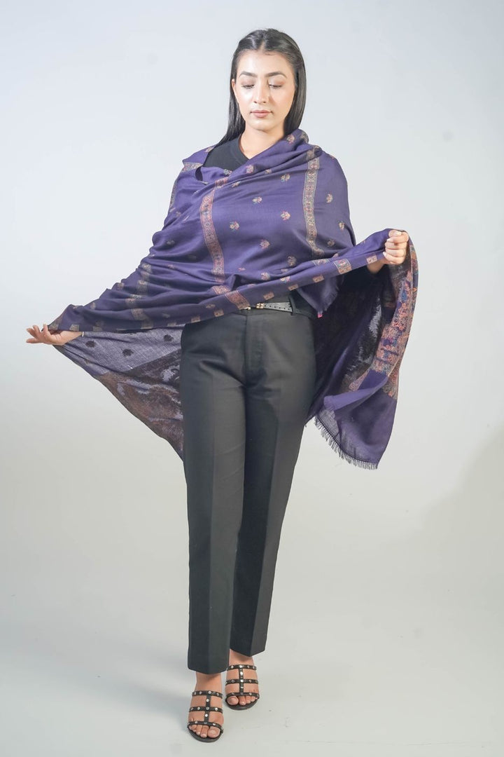 Woven Booti Women's Shawl