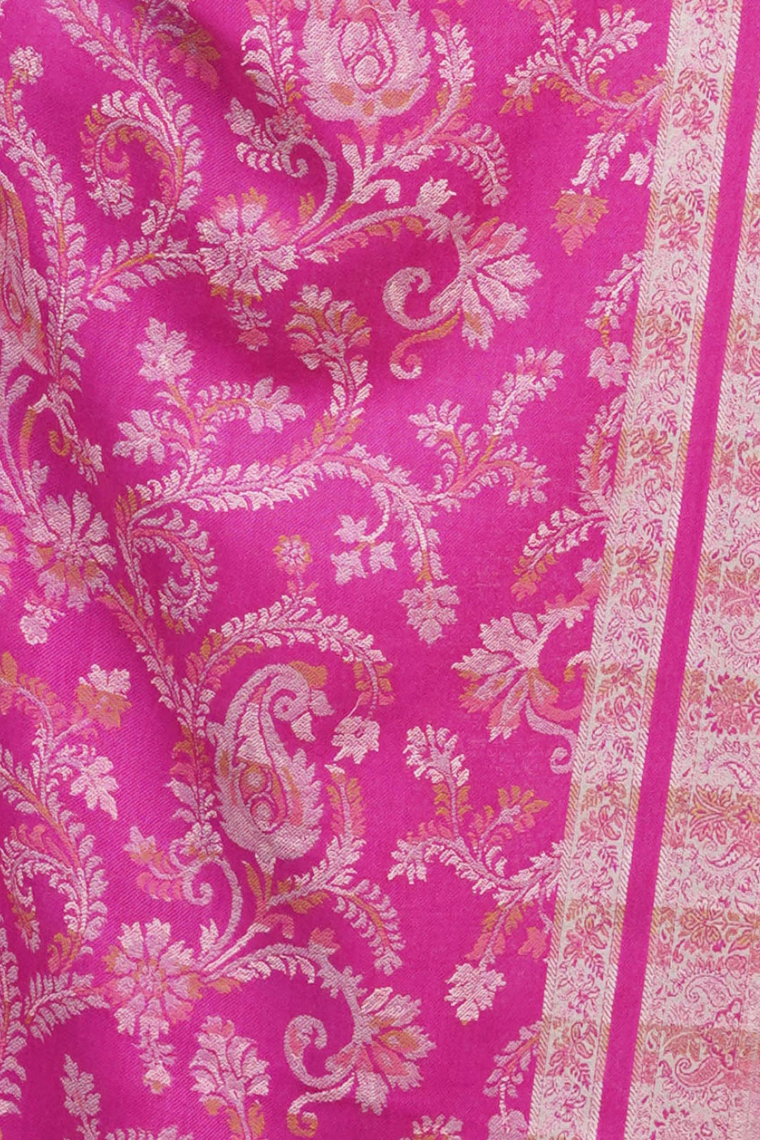 Contrast Palla Jacquard Women's Stole