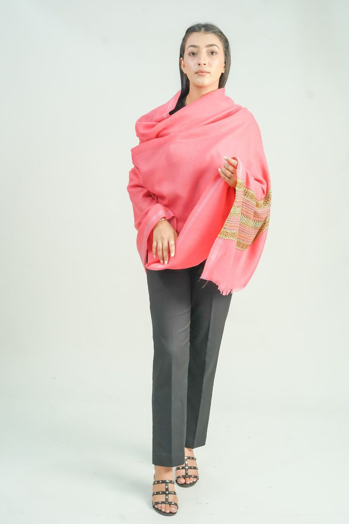 Woven Border Design Women's Shawl