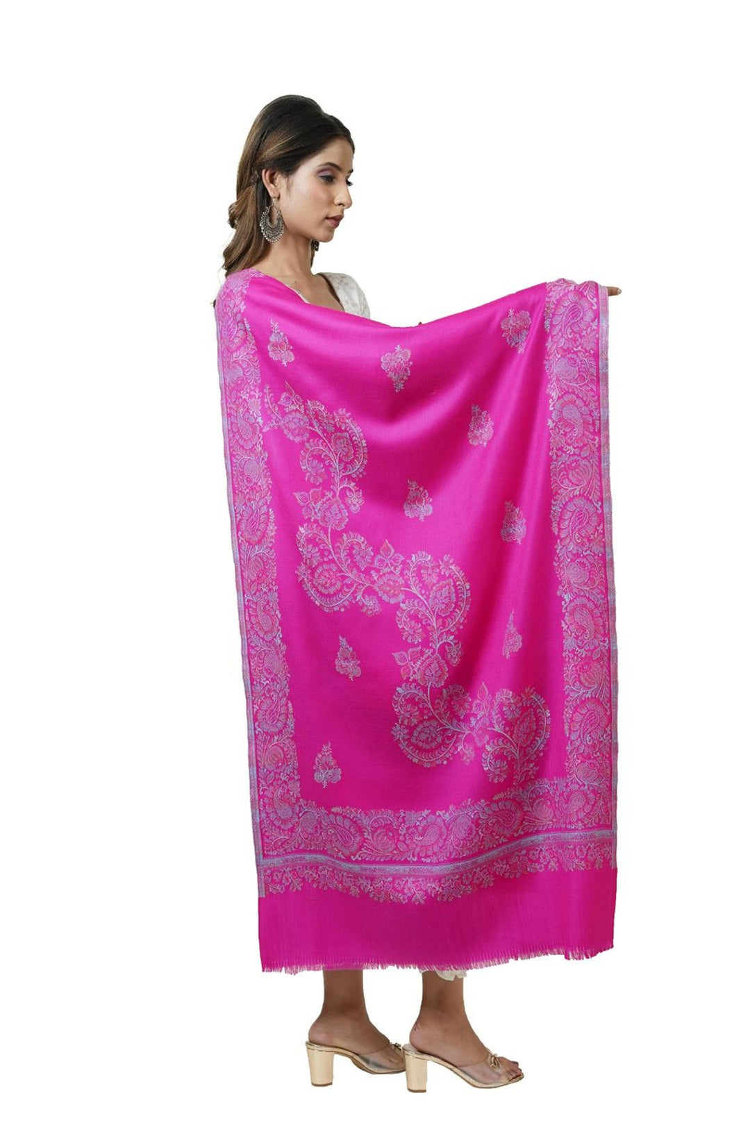 Merino Wool Jamawar Variety Stole