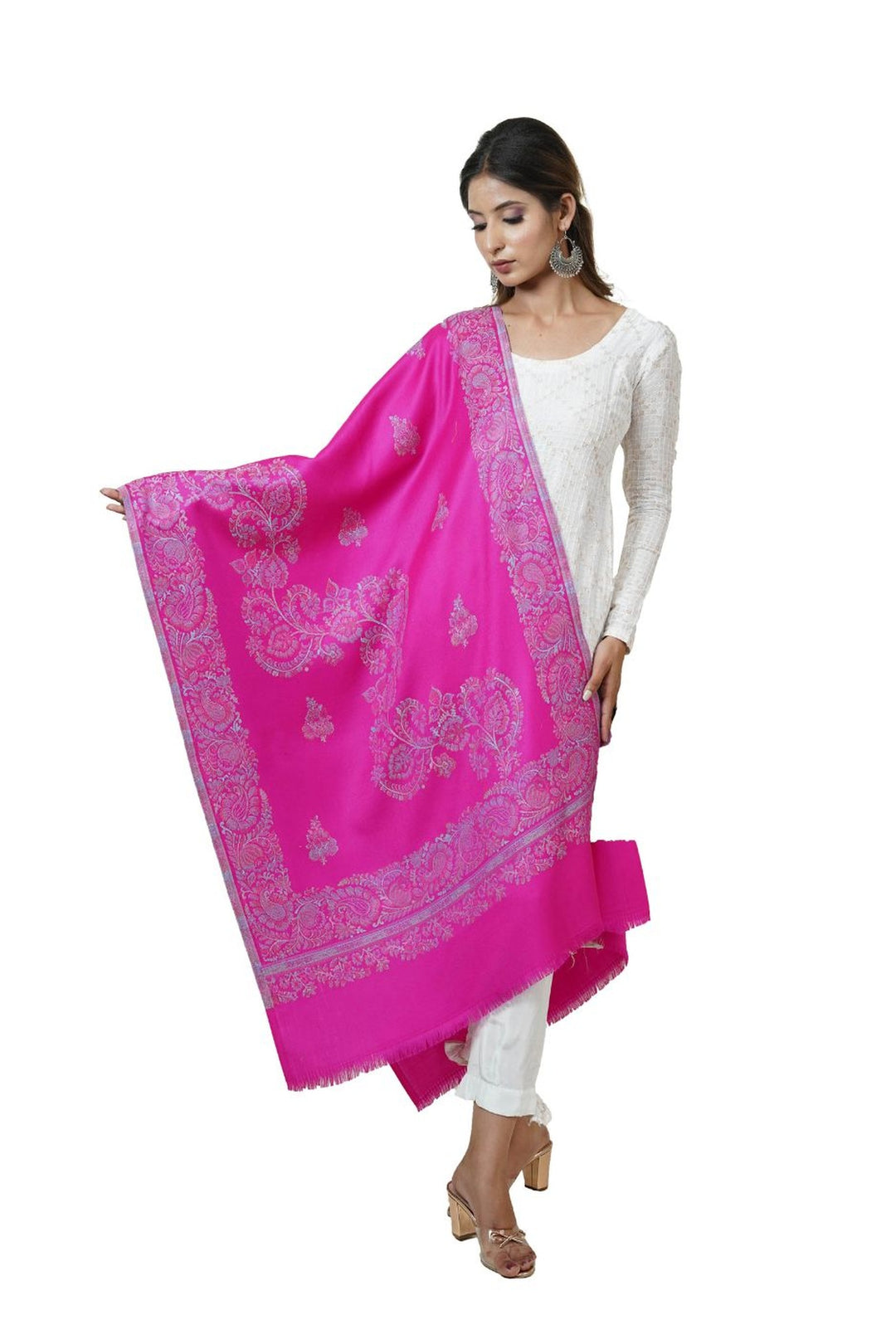 Merino Wool Jamawar Variety Stole